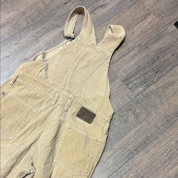 Vintage UNIONBAY Tan Corduroy Overalls - Picture 10 of 15